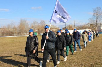 Торжественное открытие lII Открытой Спартакиады ООО «СЛК Цемент»