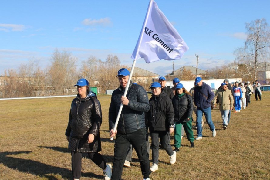 Торжественное открытие lII Открытой Спартакиады ООО «СЛК Цемент»