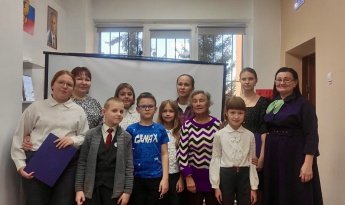 Открытый урок в студии художественного слова "Мамонтенок"