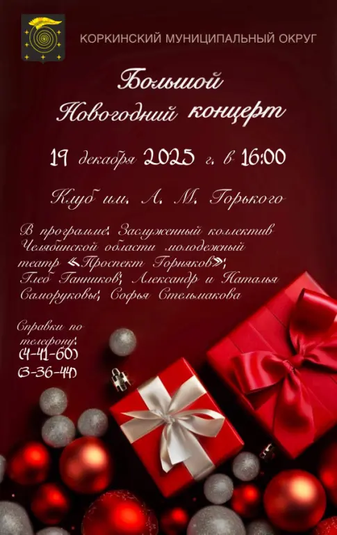 Большие Новогодние концерты